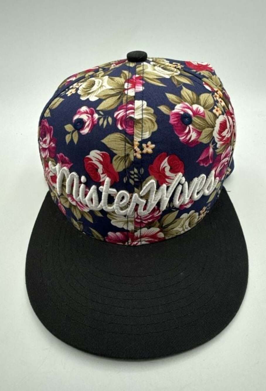 MisterWives Floral Print Snapback Hat
